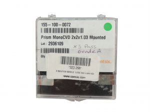 Prism MonoCVD 2x2x1.03 Mounted - 322-298 Prism MonoCVD 2x2x1.03 Mounted - 322-298
