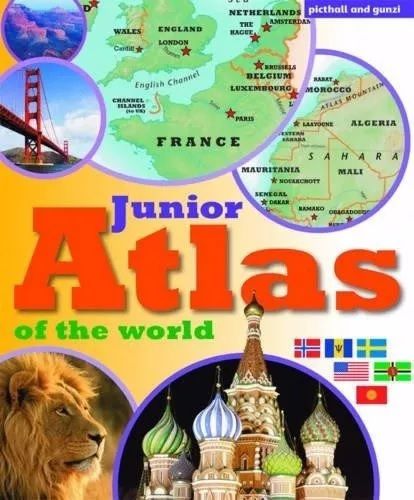 Livro Importado Atlas Do Mundo Junior
