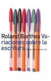 Livro Em Espanhol - Variaciones Sobre La Escritura
