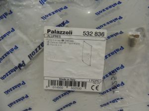 Placa de Montagem INX Alupres 250x558mm Palazzoli 532836 A�o