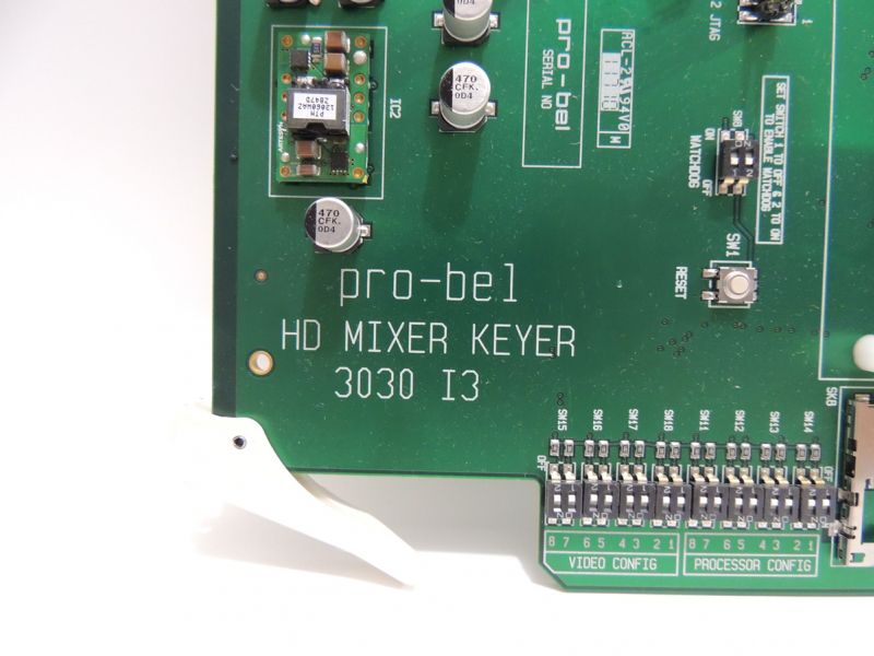 Placa Pro-Bel HD Mixer Keyer 3030 I3 + Pro-Bel HD Mixer Output Board 3026 ISS3 - 2 Processadores