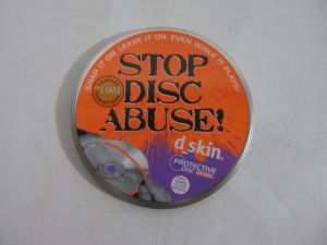 Película Protetora Dvd e Cd de Música Stop Disc Abuse Película Protetora Dvd e Cd de Música Stop Disc Abuse