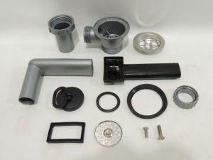 Válvula Com Ladrão Luxo Pino Inox 3,5 Franke 10257 Válvula Com Ladrão Luxo Pino Inox 3,5 Franke 10257