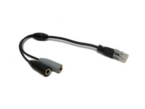 Rj11 Conversor Adaptador P/ Fone Headset Telemarketing Rj11 Conversor Adaptador P/ Fone Headset Telemarketing