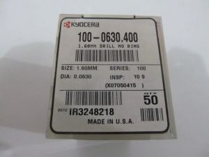 Broca Para Pcb Carbide Kyocera 100-0630.400 Broca Para Pcb Carbide Kyocera 100-0630.400