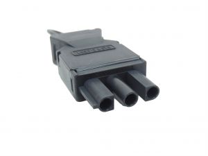 Kit com 3 Plugue Adaptador N7 3 Pinos Weishaupt 24140012042 Kit com 3 Plugue Adaptador N7 3 Pinos Weishaupt 24140012042