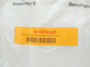 Conjunto De Filtro de Ar WF 510/1 Weishaupt 15133426092 Conjunto De Filtro de Ar WF 510/1 Weishaupt 15133426092