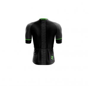 Camisa De Ciclismo Strike Refactor Preta e Verde Tamanho M Camisa De Ciclismo Strike Refactor Preta e Verde Tamanho M