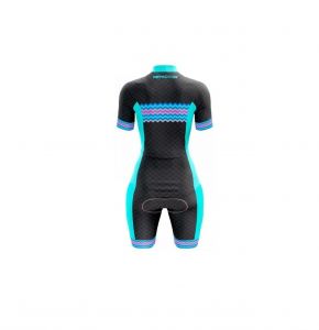 Macaquinho de Ciclismo Feminino Wave Refactor Azul Tam P Macaquinho de Ciclismo Feminino Wave Refactor Azul Tam P
