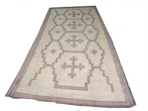 Tapete Trama de Palha Feito a Mão - 4,95x2,44cm Tapete Trama de Palha Feito a Mão - 4,95x2,44cm