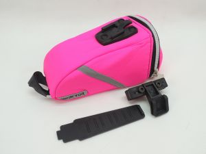 Bolsa de Selim Nylon Porta Objetos Ferramentas Acessórios Rosa Bolsa de Selim Nylon Porta Objetos Ferramentas Acessórios Rosa
