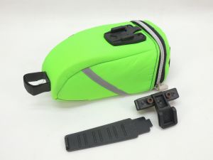 Bolsa de Selim Nylon Porta Objetos Ferramentas Acessórios Verde Bolsa de Selim Nylon Porta Objetos Ferramentas Acessórios Verde