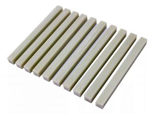10 Pçs Tarugo De Fibra De Vidro Extrudado Isolante Elétrico 10 Pçs Tarugo De Fibra De Vidro Extrudado Isolante Elétrico
