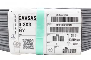 Cabo Automotivo Para Chicote Elétrico CAVSAS 0,3x3 Cabo Automotivo Para Chicote Elétrico CAVSAS 0,3x3