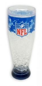 Copo Taça Chopp Pilsner NFL Azul Gel Congelante 450ML Copo Taça Chopp Pilsner NFL Azul Gel Congelante 450ML