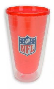 Copo Cerveja NFL Vermelho 450 ML Parede Dupla Copo Cerveja NFL Vermelho 450 ML Parede Dupla