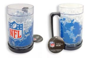 Caneca Chopp Nfl Azul Gel Congelante Térmico 490ml Caneca Chopp Nfl Azul Gel Congelante Térmico 490ml