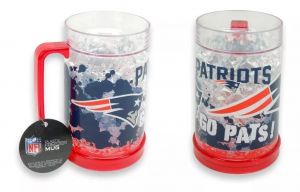 Caneca Chopp Nfl New England Patriots Gel Congelante Térmico Caneca Chopp Nfl New England Patriots Gel Congelante Térmico