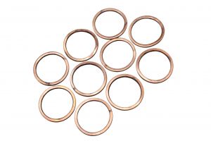Kit 10 Arruelas de Cobre SLP Sweden BR-627 13947627-9 Kit 10 Arruelas de Cobre SLP Sweden BR-627 13947627-9