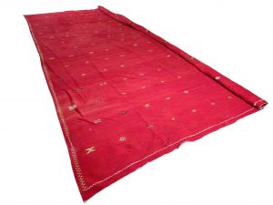 Tapete Algodão Vermelho - 6,15x3,90cm Tapete Algodão Vermelho - 6,15x3,90cm