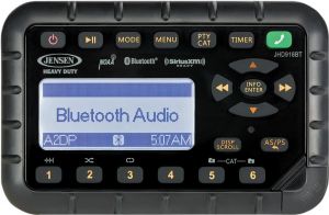 Rádio Marinizado Jensen JHD916BT AM/FM/WB/Bluetooth/SiriusXM Rádio Marinizado Jensen JHD916BT AM/FM/WB/Bluetooth/SiriusXM