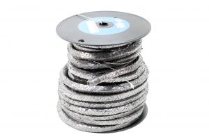 Gaxeta de Grafite Teadit 2000 12,7mm 1/2 5kg Gaxeta de Grafite Teadit 2000 12,7mm 1/2 5kg