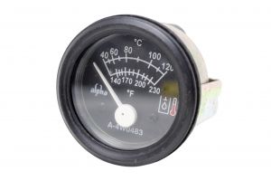 Medidor de Temperatura Liquido de Arrefecimento Alpha A-4W0483 Medidor de Temperatura Liquido de Arrefecimento Alpha A-4W0483