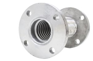 Tubo Flexível Metálico Inox Flangeado Compensador Mangote Coreano Tubo Flexível Metálico Inox Flangeado Compensador Mangote Coreano