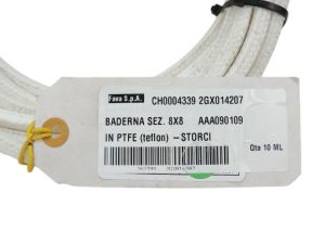 Corda em PTFE Teflon 8x8mm 10 Metros Fava CH0004339 Storci Corda em PTFE Teflon 8x8mm 10 Metros Fava CH0004339 Storci