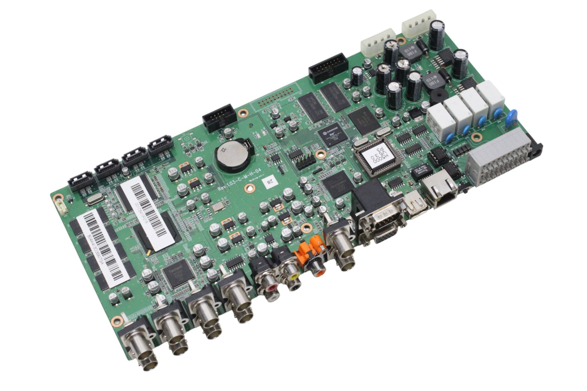 Placa Principal DVR Sistema de Vídeo Techwell Conexant Rev 1.03 HDMI, VGA, RCA, BNC Placa Principal DVR Sistema de Vídeo Techwell Conexant Rev 1.03 HDMI, VGA, RCA, BNC