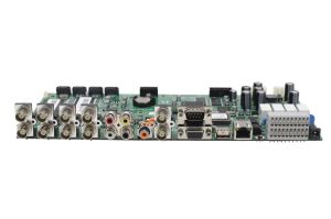 Placa Principal DVR Sistema de Vdeo Techwell Conexant Rev 1.03 HDMI, VGA, RCA, BNC