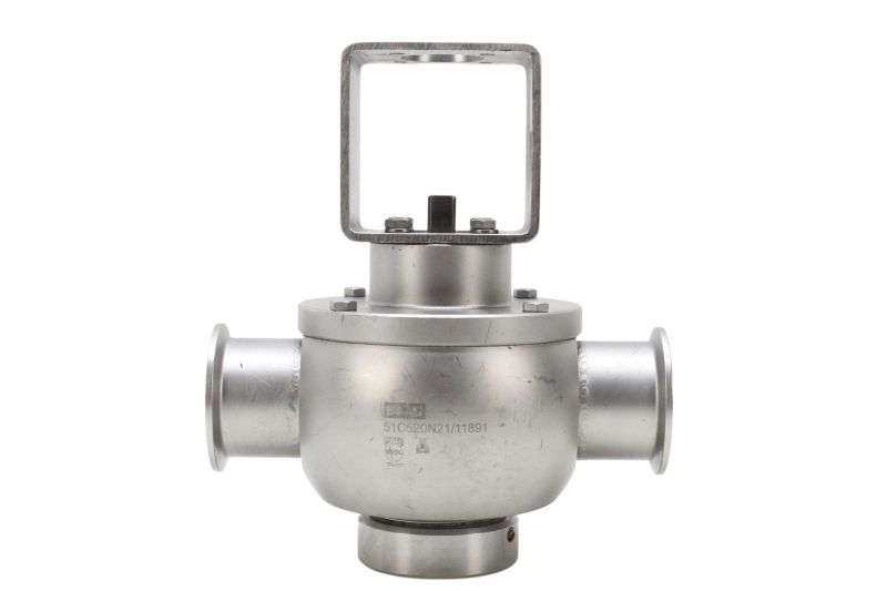 Válvula Sanitária APV SPX 51C520N21 EHEDG Aço Inox 316L Válvula Sanitária APV SPX 51C520N21 EHEDG Aço Inox 316L