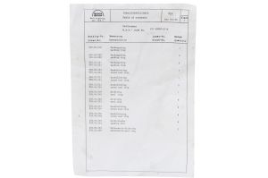 Kit de Vedao MAN B&W Diesel KSZ 70/150 050.05.CPL Original Nutico/Industrial