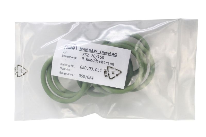 Kit de Vedação MAN B&W Diesel KSZ 70/150 050.05.CPL Original Náutico/Industrial Kit de Vedação MAN B&W Diesel KSZ 70/150 050.05.CPL Original Náutico/Industrial