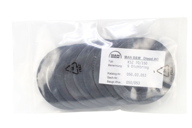 Kit de Vedação MAN B&W Diesel KSZ 70/150 050.05.CPL Original Náutico/Industrial Kit de Vedação MAN B&W Diesel KSZ 70/150 050.05.CPL Original Náutico/Industrial
