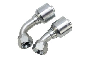 Par de Terminal Hidrulico Curvo 90 e Fmea 37 JIC 13711-12-12