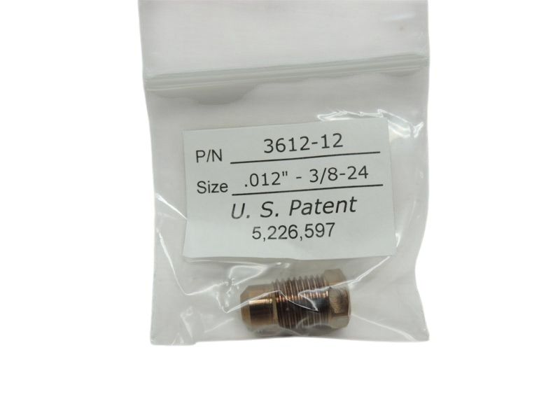 Bico Restritor de Fluxo 0.012'' Rosca 3/8-24 Gatti Euromarine Engeneria Part 3612-12 Bico Restritor de Fluxo 0.012'' Rosca 3/8-24 Gatti Euromarine Engeneria Part 3612-12