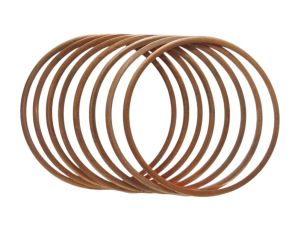 Kit 8 Gaxetas de Cobre Leobersdorfer Maschinenfabrik DIN 7603