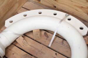 Duto Curvo de Alta Presso com Flanges Bombeamento 14288500