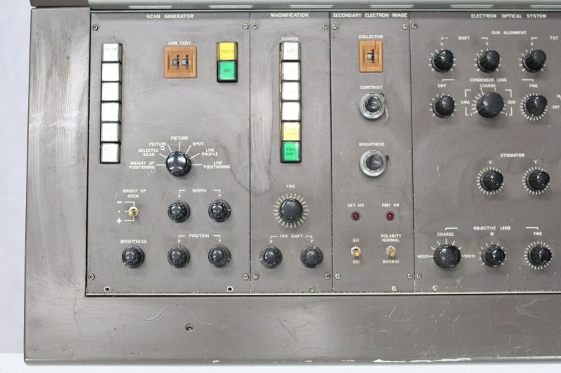 Unidade de Controle / Console JEOL Superprobe JXA-733 Electron Probe X-Ray Microanalyzer Unidade de Controle / Console JEOL Superprobe JXA-733 Electron Probe X-Ray Microanalyzer