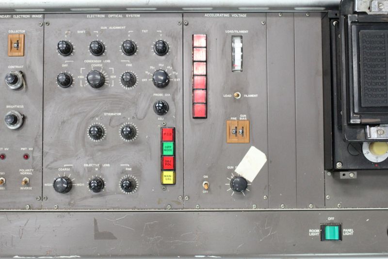 Unidade de Controle / Console JEOL Superprobe JXA-733 Electron Probe X-Ray Microanalyzer Unidade de Controle / Console JEOL Superprobe JXA-733 Electron Probe X-Ray Microanalyzer