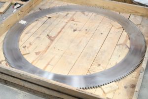 Coroa Dentada Em A�o Inox Offshore / Guindaste Mar�timo Schahin P/N 2012152 AGMA Class 5