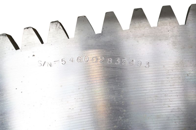 Coroa Dentada Em Aço Inox Offshore / Guindaste Marítimo Schahin P/N 2012152 AGMA Class 5 Coroa Dentada Em Aço Inox Offshore / Guindaste Marítimo Schahin P/N 2012152 AGMA Class 5