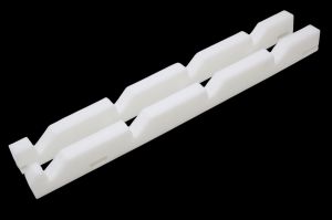 Conjunto com 2 Barras de 1320 mm Guia Lateral UHMW Nylon para Esteira Industrial