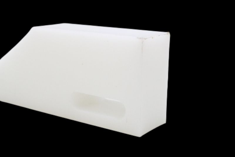 Conjunto com 2 Barras de 1320 mm Guia Lateral UHMW Nylon para Esteira Industrial Conjunto com 2 Barras de 1320 mm Guia Lateral UHMW Nylon para Esteira Industrial