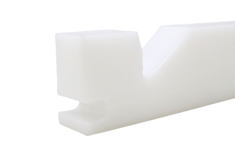 Conjunto com 2 Barras de 1320 mm Guia Lateral UHMW Nylon para Esteira Industrial Conjunto com 2 Barras de 1320 mm Guia Lateral UHMW Nylon para Esteira Industrial