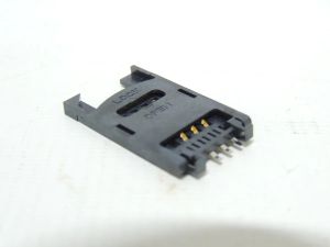 Conector Slot Cart�o Mem�ria Micro SD 6 Pinos SMD