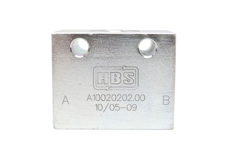 Válvula Seletora 1/4 HBS A10020202.00 Bloco Alumínio Válvula Seletora 1/4 HBS A10020202.00 Bloco Alumínio
