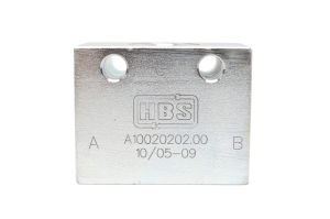 V�lvula Seletora 1/4 HBS A10020202.00 Bloco Alum�nio
