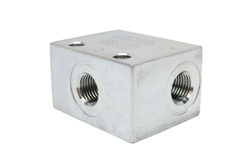 Válvula Seletora 1/4 HBS A10020202.00 Bloco Alumínio Válvula Seletora 1/4 HBS A10020202.00 Bloco Alumínio